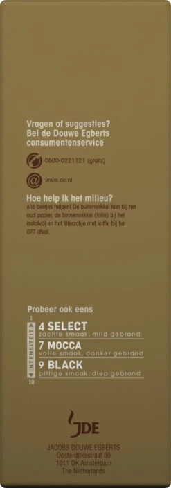 Douwe Egberts Excellent Filterkoffie - 6 X 500 Gram -Rogers Coffee Service Winkel 420x1200 3
