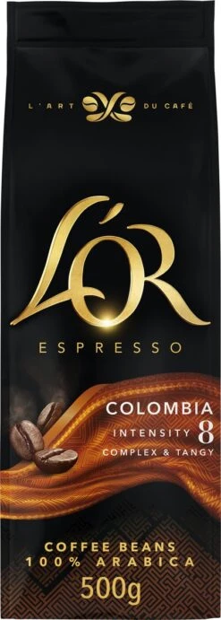 L'OR Espresso Origins Colombia Koffiebonen (8) - 4 X 500 Gram -Rogers Coffee Service Winkel 429x1200 2