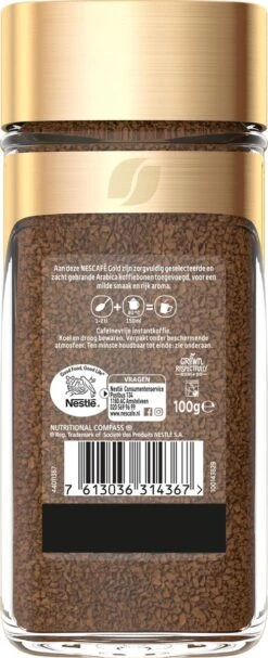 Nescafé Gold Decafé Oploskoffie - 6 Potten à 100 Gram -Rogers Coffee Service Winkel 488x1200