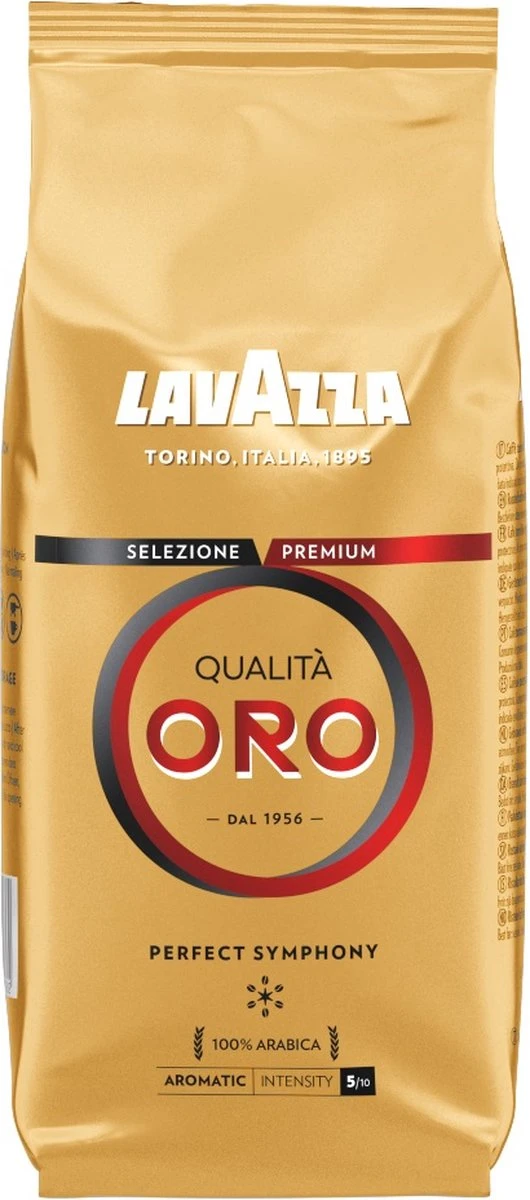 Lavazza Qualita Oro Koffiebonen - 500 Gram X4 3 Lavazza Qualita Oro Koffiebonen - 500 Gram X4 - Afbeelding 3