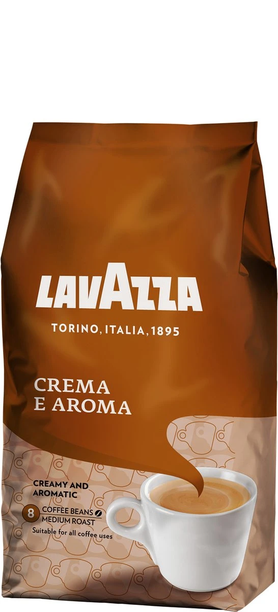Lavazza Crema Aroma Koffiebonen 1kg X2 2 Lavazza Crema Aroma Koffiebonen 1kg X2 - Afbeelding 2