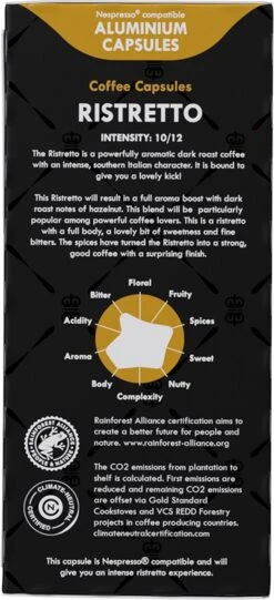 Gran Maestro Italiano - Koffiecups - Nespresso Compatibel Proefpakket - Espresso, Lungo En Meer - 10 X 20 Cups 15 Gran Maestro Italiano - Koffiecups - Nespresso Compatibel Proefpakket - Espresso, Lungo En Meer - 10 X 20 Cups -Rogers Coffee Service Winkel 548x1200