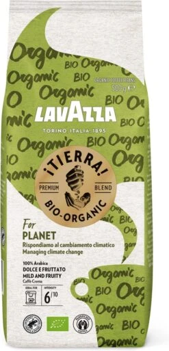 Lavazza Tierra For Planet Biologische Koffiebonen - 500 Gram X4 -Rogers Coffee Service Winkel 578x1200 1
