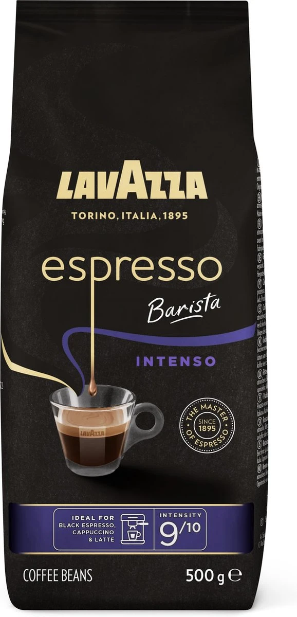 Lavazza Espresso Barista Intenso Koffiebonen - 500 Gram X4 6 Lavazza Espresso Barista Intenso Koffiebonen - 500 Gram X4 - Afbeelding 6