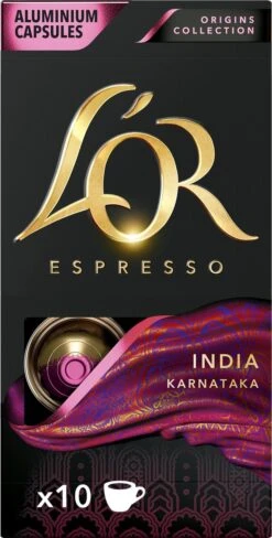 L'OR Espresso Origins India (10) - 10 X 10 Koffiecups 12 L'OR Espresso Origins India (10) - 10 X 10 Koffiecups -Rogers Coffee Service Winkel 607x1200 5