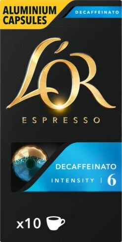 L'OR Espresso Decaffeinato Koffiecups - Intensiteit 6/12 - 10 X 10 Capsules -Rogers Coffee Service Winkel 607x1200 9
