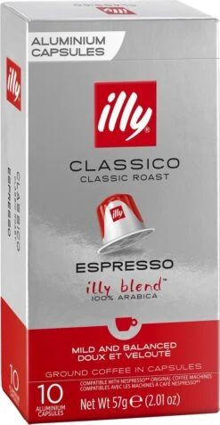 Illy Espresso Classico Koffiecups - Intensiteit 5/9 - 10 X 10 Capsules 6 Illy Espresso Classico Koffiecups - Intensiteit 5/9 - 10 X 10 Capsules -Rogers Coffee Service Winkel 621x1200 1