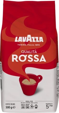 Lavazza Qualita Rossa Koffiebonen - 500 Gram X2 -Rogers Coffee Service Winkel 634x1200