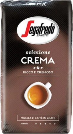 Segafredo Selezione Crema Koffiebonen - 8 X 1 Kg -Rogers Coffee Service Winkel 654x1200