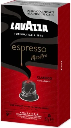 LAVAZZA Classico 100 Stuks -Rogers Coffee Service Winkel 664x1200