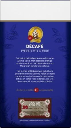 Douwe Egberts Decafé Filterkoffie - 6 X 500 Gram -Rogers Coffee Service Winkel 669x1200 6