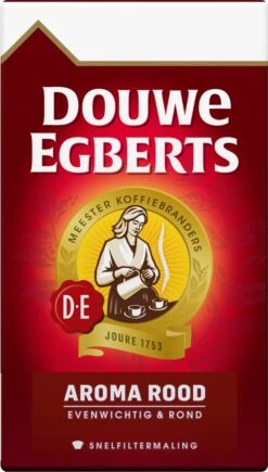 Douwe Egberts Aroma Rood Filterkoffie - 24 X 250 Gram -Rogers Coffee Service Winkel 681x1200 1
