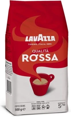 Lavazza Qualita Rossa Koffiebonen - 500 Gram X4 -Rogers Coffee Service Winkel 734x1200