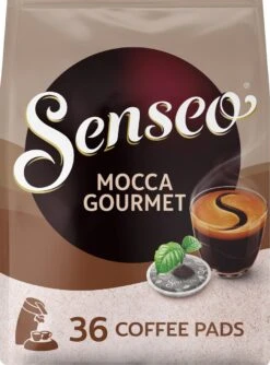 Senseo Mocca Gourmet Koffiepads - 4/9 Intensiteit - 10 X 36 Pads -Rogers Coffee Service Winkel 887x1200 2