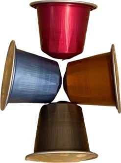 100 Capsules Epic Coffee - Espresso - Nespresso® Compatible Aluminium Capsules - RFA Keurmerk - Doos 100 Stuks -Rogers Coffee Service Winkel 892x1200