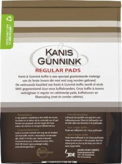 Kanis & Gunnink Regular Koffiepads - 10 X 36 Pads 6 Kanis & Gunnink Regular Koffiepads - 10 X 36 Pads -Rogers Coffee Service Winkel 895x1200 1