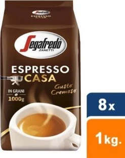 Segafredo Espresso Casa Koffiebonen - 8 X 1 Kg 9 Segafredo Espresso Casa Koffiebonen - 8 X 1 Kg -Rogers Coffee Service Winkel 947x1200 1