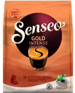 Senseo Gold Intense Koffiepads - 7/9 Intensiteit - 4 X 36 Pads 14 Senseo Gold Intense Koffiepads - 7/9 Intensiteit - 4 X 36 Pads -Rogers Coffee Service Winkel 966x1200 1